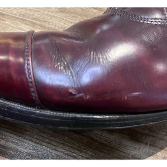 Allen Edmonds Park Avenue Oxfords Men’s 12 Burgundy Leather Cap Toe  5675 Shoes main image 6